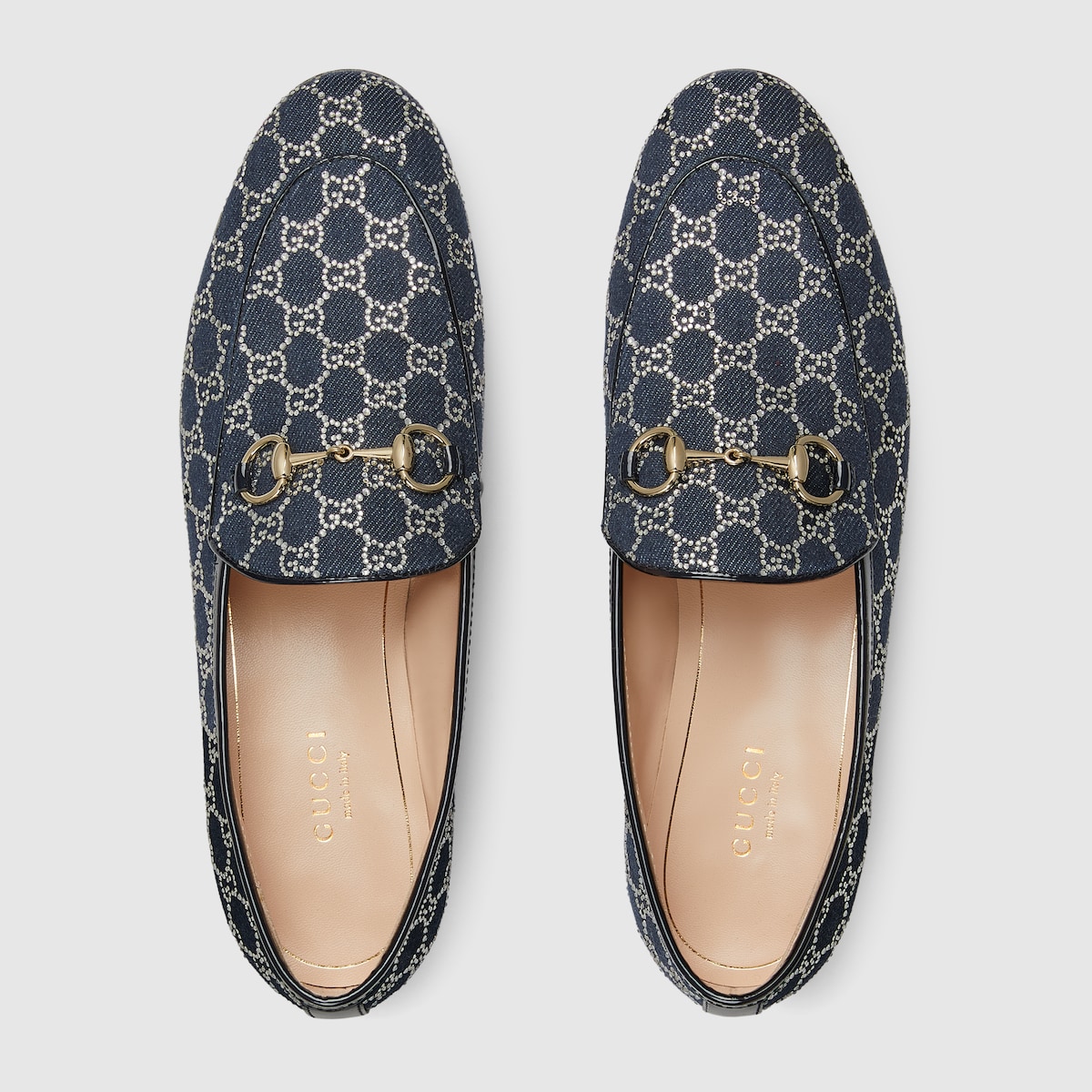 Gucci Women’s GG crystal Gucci Jordaan loafer - Image 3